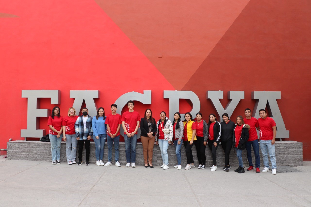 Bienvenidos a FACPYA, estudiantes de intercambio período enero – junio 2023