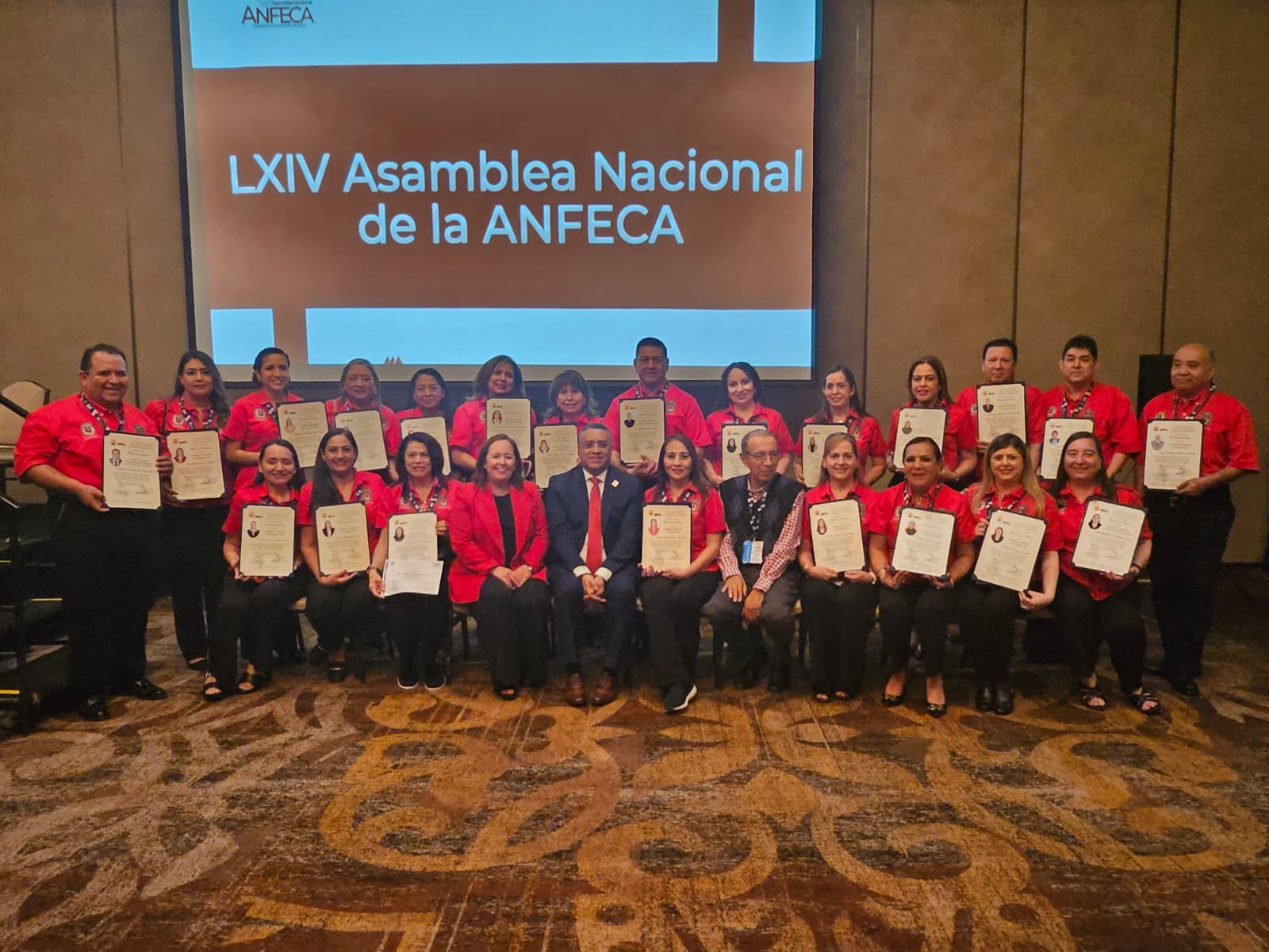 23 Docentes de FACPYA recibieron la certificación académica ANFECA