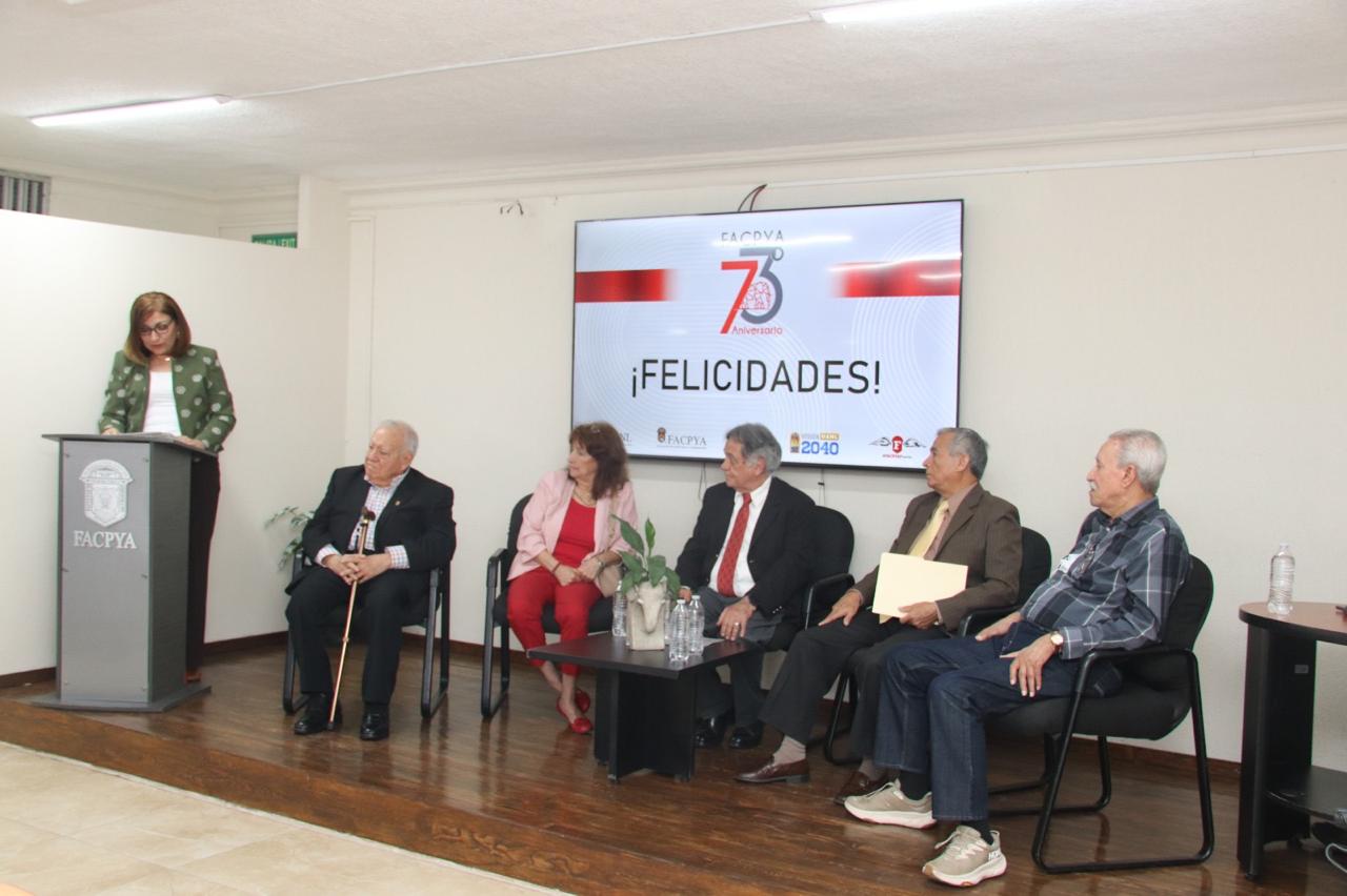 FACPYA rinde homenaje a sus maestros jubilados: Compartiendo experiencias en el 73° aniversario