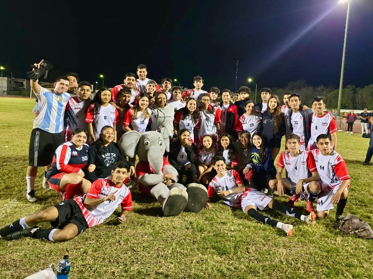 ¡Orgullo FACPYA! Campus Linares se corona campeón en torneo de futbol